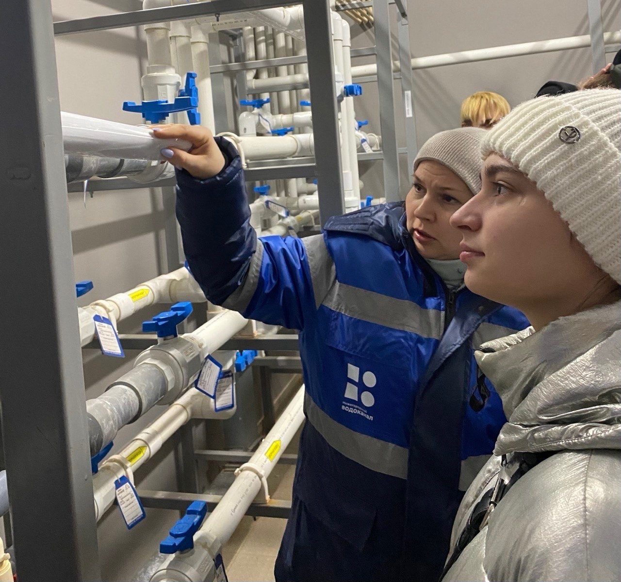 Для студентов НТГХиП провели экскурсию по Ново-Сормовской водопроводной станции