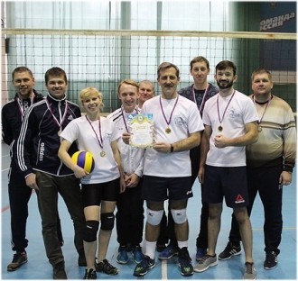 Нижегородский водоканал победил в соревнованиях по волейболу 
