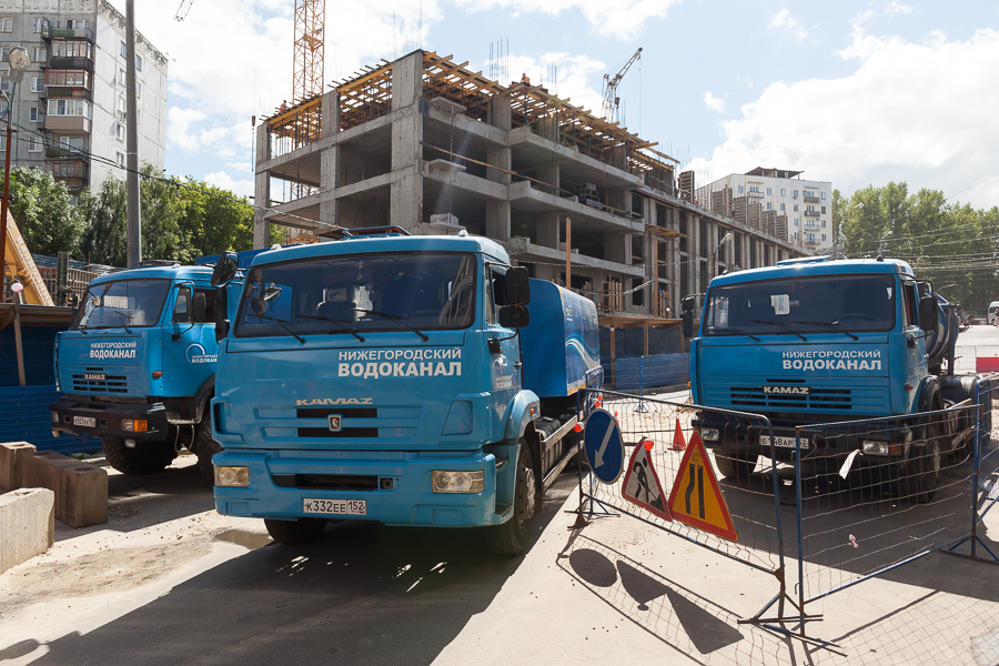 Специалисты Нижегородского водоканала проведут замену аварийного водопровода на ул. Ковалихинской