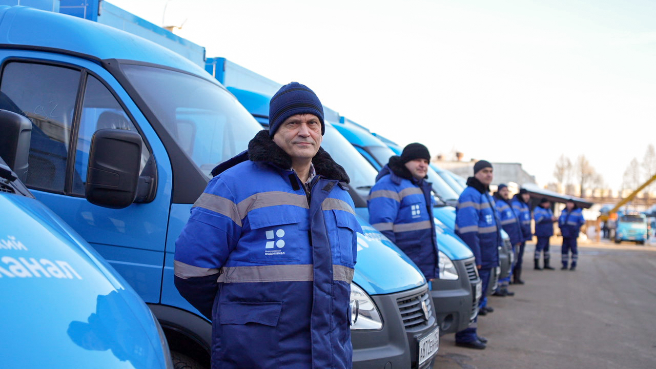19 новых бригадных фургонов поступило в распоряжение АО «Нижегородский водоканал»
