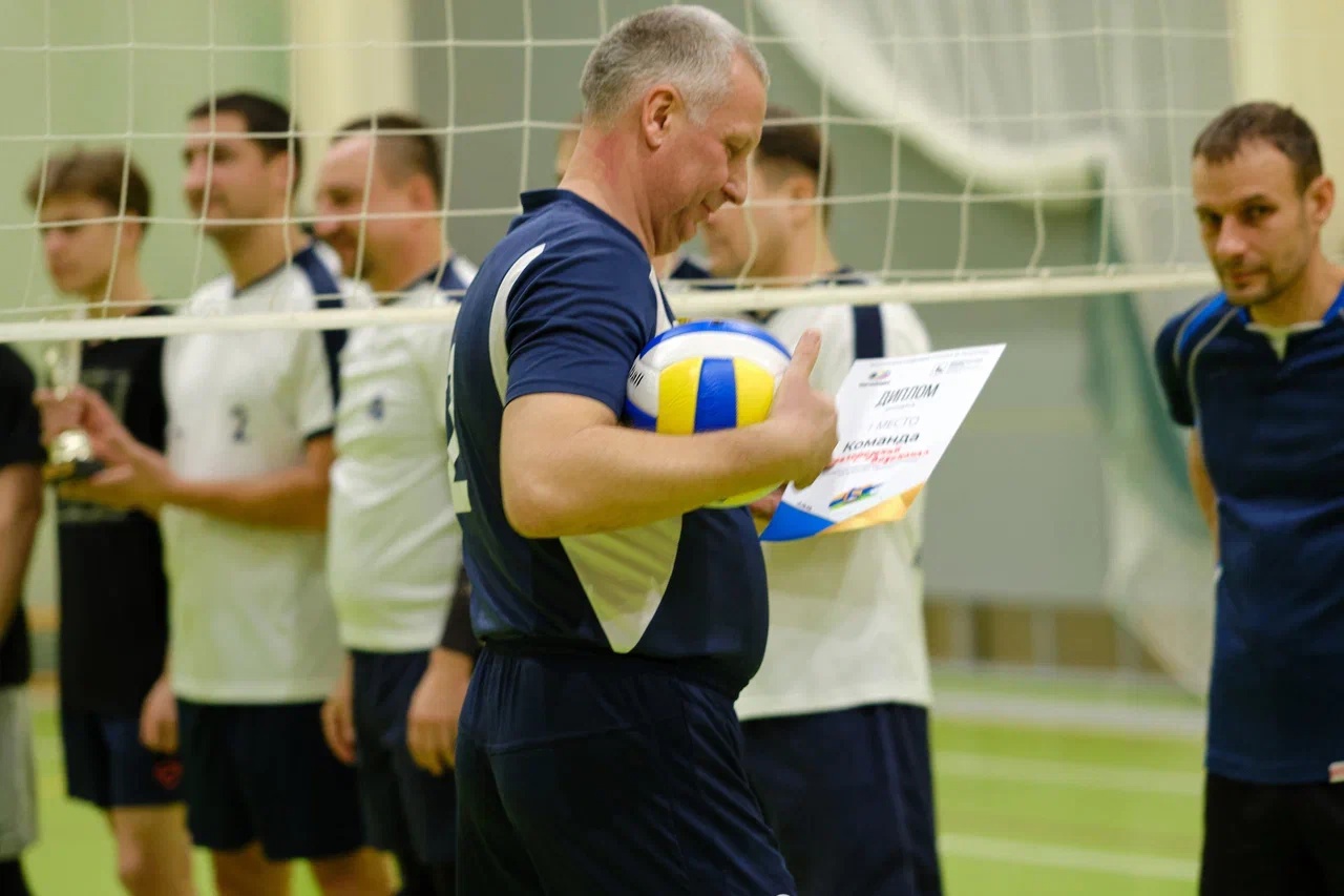 Команда АО «Нижегородский водоканал» заняла первое место в товарищеском турнире по волейболу